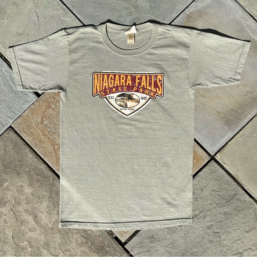 Recycled Fabric Niagara Falls State Park T-shirt Made in USA